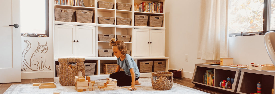 Playroom Storage Hacks + Elevated Design Tips-Philosophie